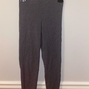Dark Grey stretchy leggings. Size small from cotton on